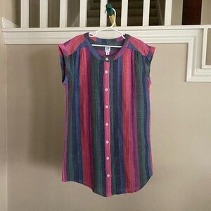 Girls Gap Kids NWT Striped Gauze Mini Dress